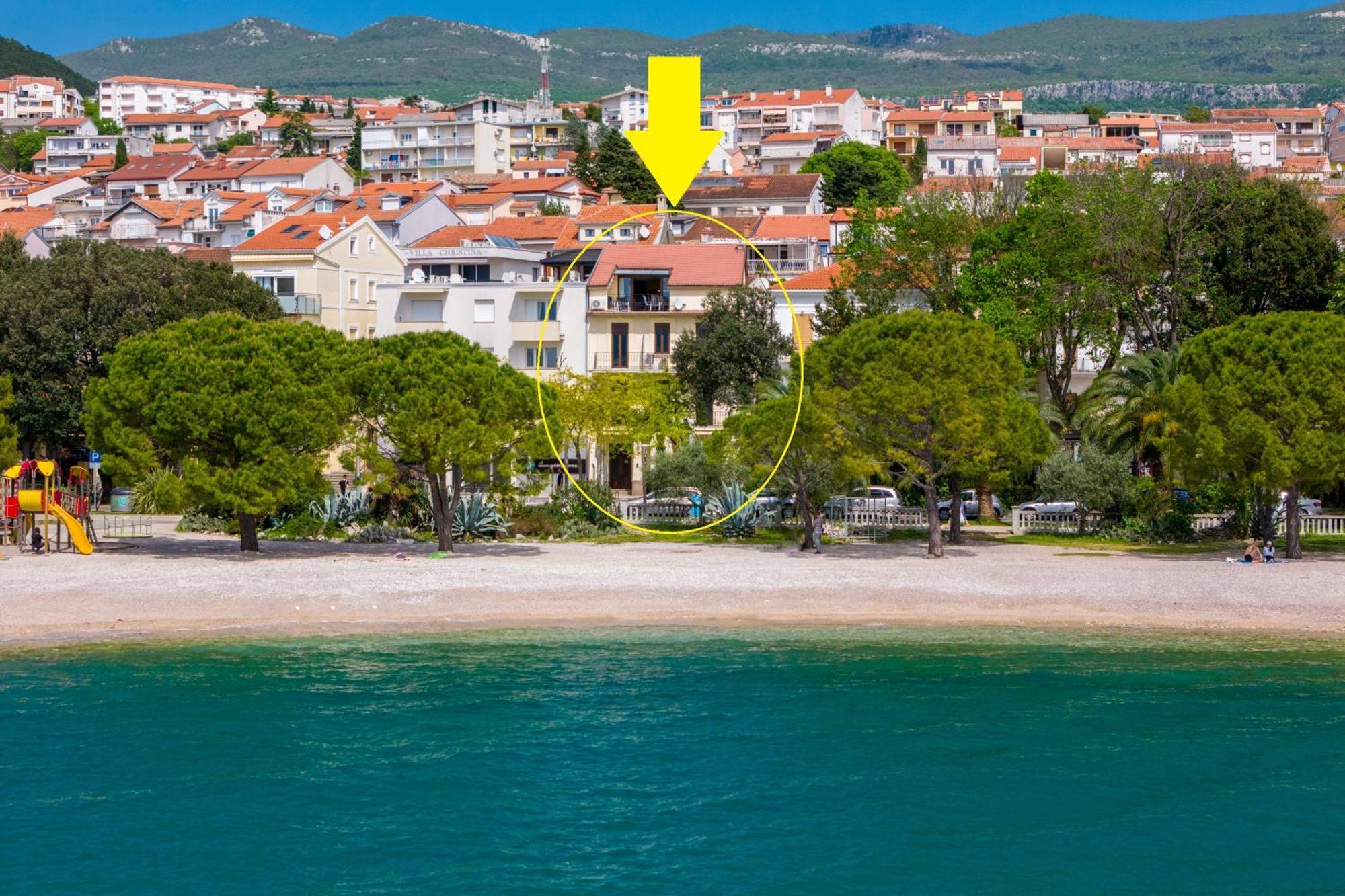 Beach Apartments Center Crikvenica Dış mekan fotoğraf